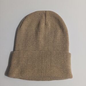 Women's Knit Beanie Hat - Tan